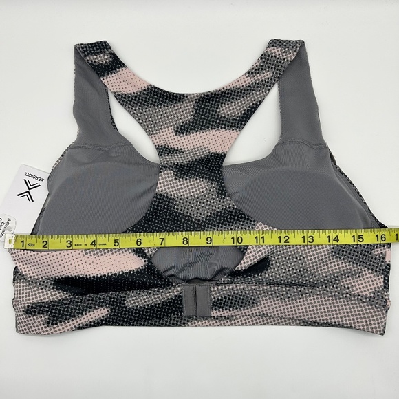 Xersion Women's Peach Camo Medium Support Sports Bra Sizes M L XL XXL - Picture 12 of 14